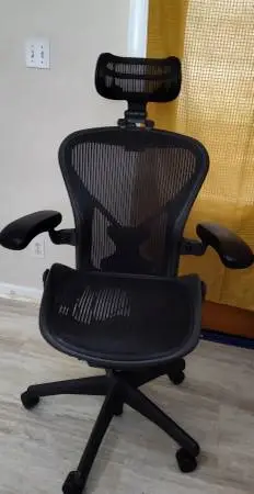 OFFICE CHAIR HERMAN MILLER AERON SIZE B