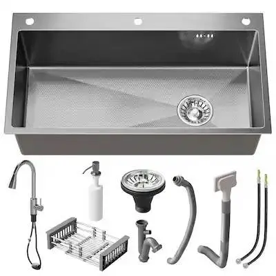QATSPACE 30 Stainless Steel Sink