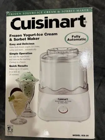 Frozen Yogurt - Ice Cream & Sorbet Maker