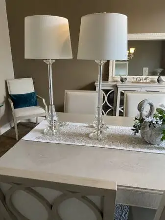 Crystal Lamps - like new