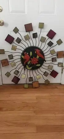 Cardinal Metal Starburst Wall Hanging 3ft diameter