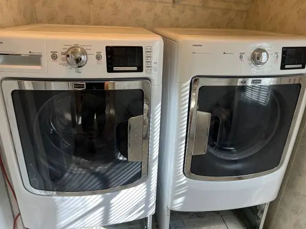 Maytag washer and dryer