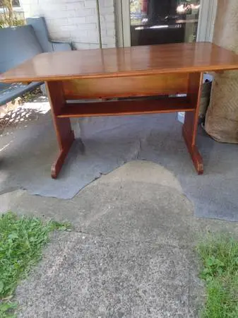 Solid pine computer desk/ work station
