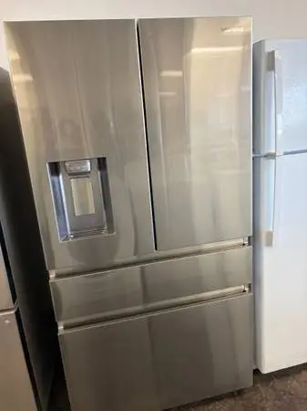 4 Door Stainless Steel Counter Depth French Door Refrig - Flex Drawer