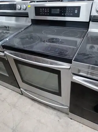 ★Samsung stainless steel induction glass-top stove