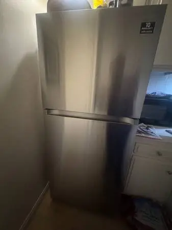 Stainless Steel 18 cu ft Refrigerator
