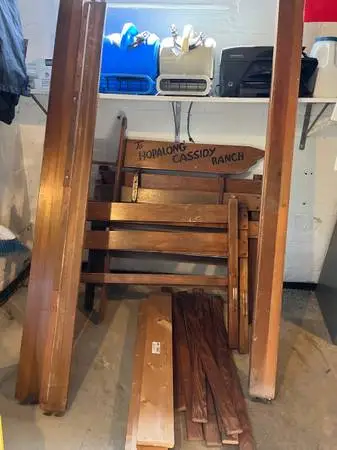 Vintage bunk beds