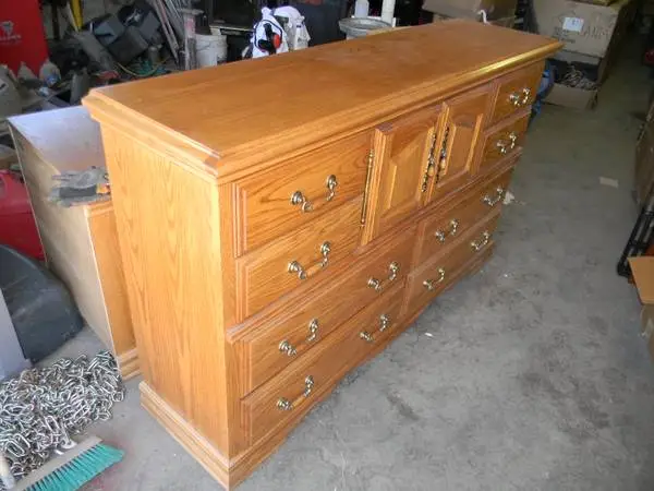 Large Dresser and 2 Side Tables