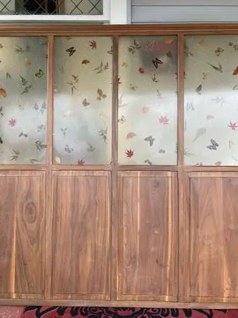 Vintage Walnut  panel