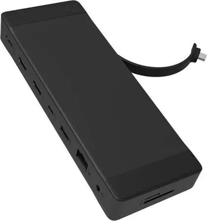 ZAGG 9-Port Hub, 2 USB-C, 2 HDMI (4K 60Hz), 1 USB-A (10Gbps), Ethernet