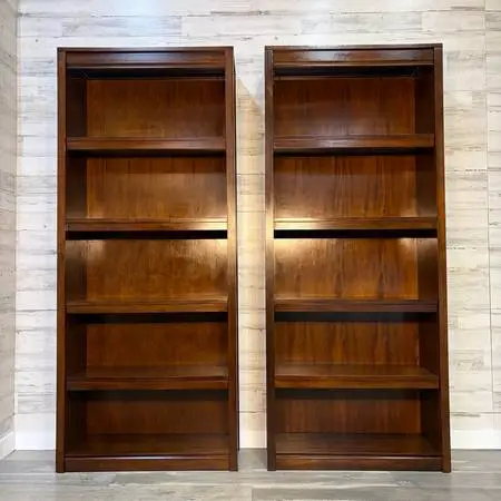 Set Of 2 Crate & Barrel Payton Bookshelves *delivery available*