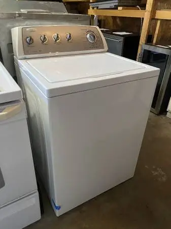 White Whirlpool Washer 3.6 Cu Ft Model #WTW4950XW3 Used