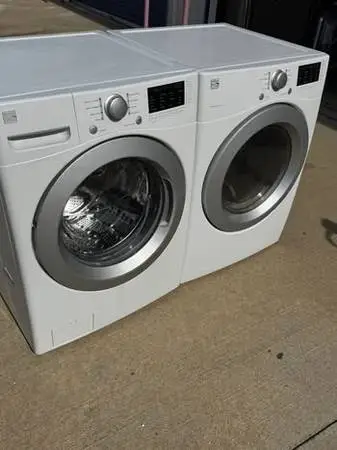 Front load kenmore washer and kenmore dryer high efficiency