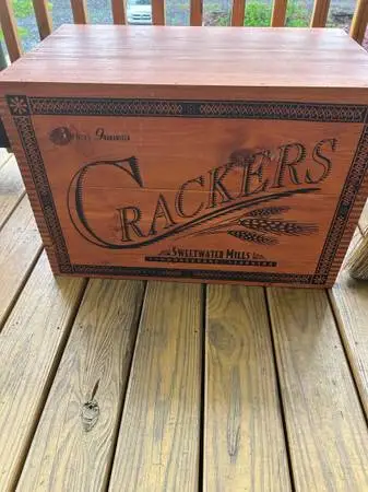 Wooden Cracker Box