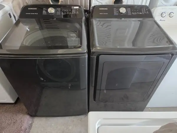 Samsung washer and Samsung electric dryer