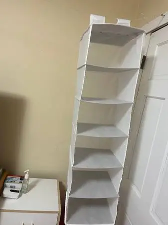 Hanging shoes rack