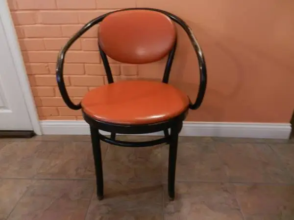 Bent wood chair
