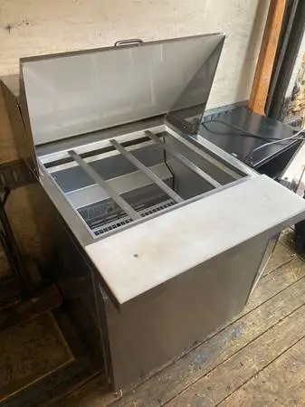 27 commercial refrigerator prep table