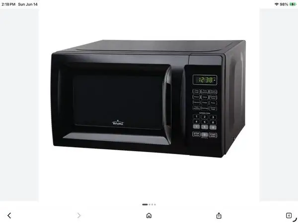 FOR SALE — RIVAL MICROWAVE OVEN