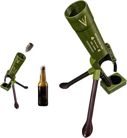 Mortar Beer Bottle Opener Tactical Cap Launcher