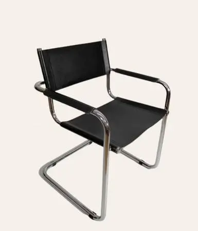 Genuine Italian mid-century Mart Stam S34 cantilever chairs