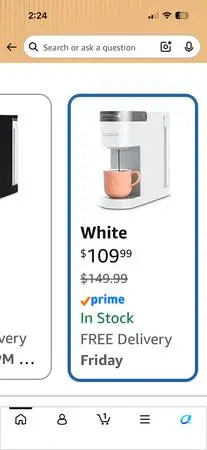 Keurig Keurig K-Express Single Serve K-Cup Pod Coffee Maker