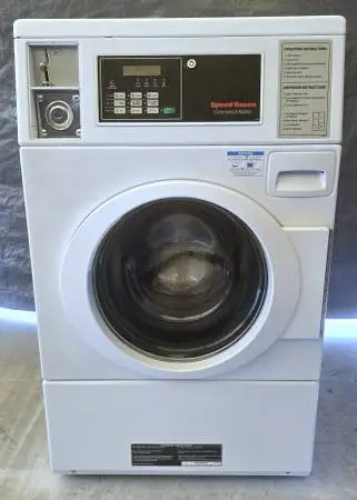 Newest Model ! Speed Queen Coin Operated Front Load Washer !