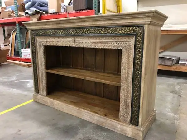 Entryway Table Hall Table Wood Buffet Book Case Cabinet