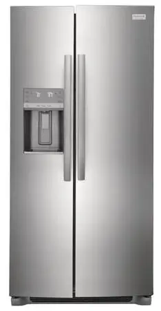 Frigidaire Gallery CD Side by Side Stainless Refrigerator, NEW