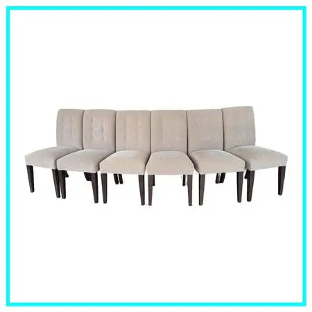 Mitchell Gold Contemporary Dining Chairs, Set Of Six