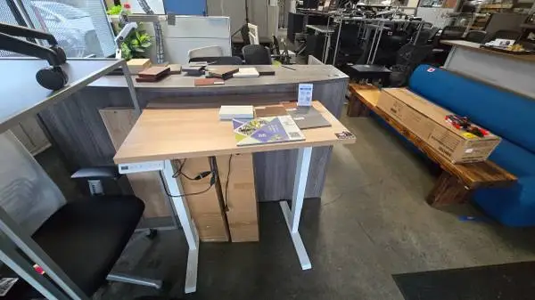 Sit-Stand Desks from $150 + L-Shaped Sit-Stand