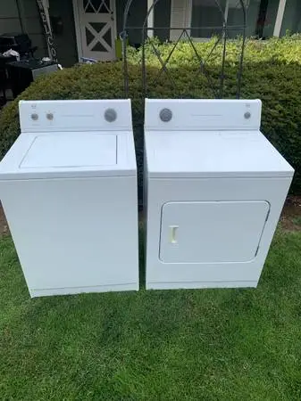 Roper washer and dryer