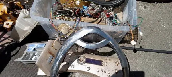 Parts GE front load washer