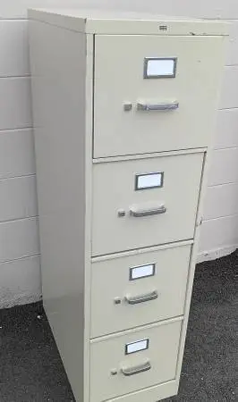 HON,4-Drawer,Putty,Letter File Cabinet,File Followers,File Hangers