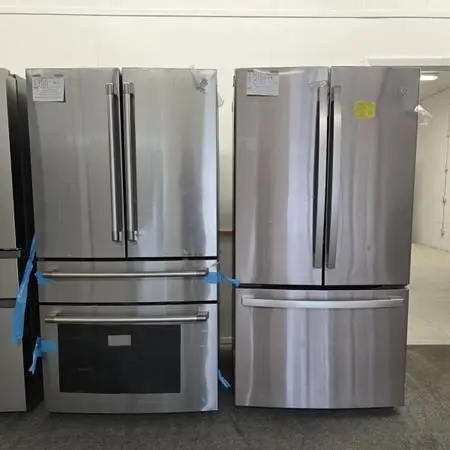 New Open Box GE Stainless Refrigerators