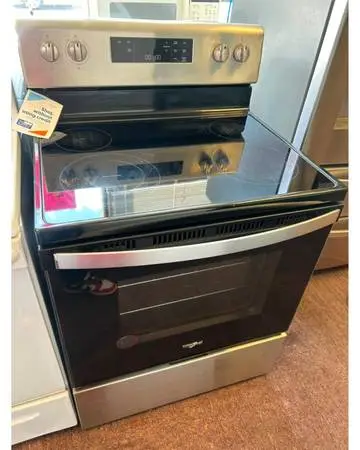 Whirlpool Stainless Steel Electric Range – Fully Functional