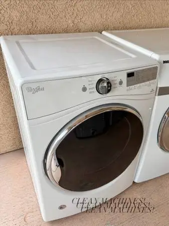 Whirlpool Steam Electric Dryer CLEAN MACHINES!