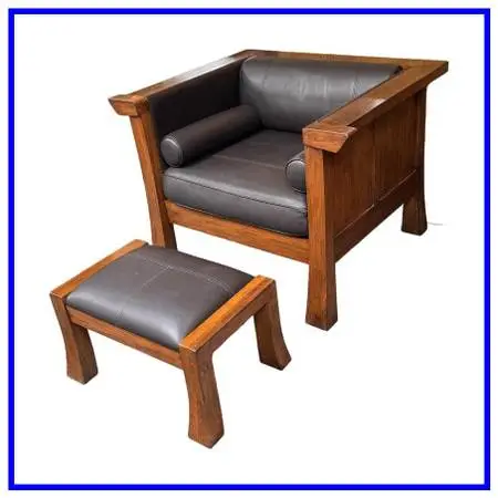 Maria Yee Cambria Armchair + Ottoman