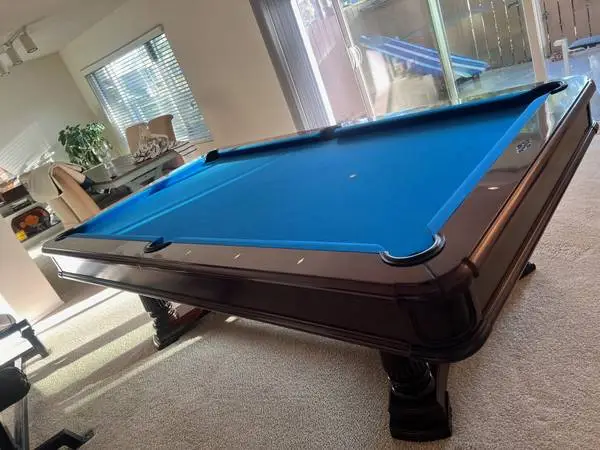 MOVING SALE--  8’ Brunswick Montebello Pool Table – Rare,  Fully Eq