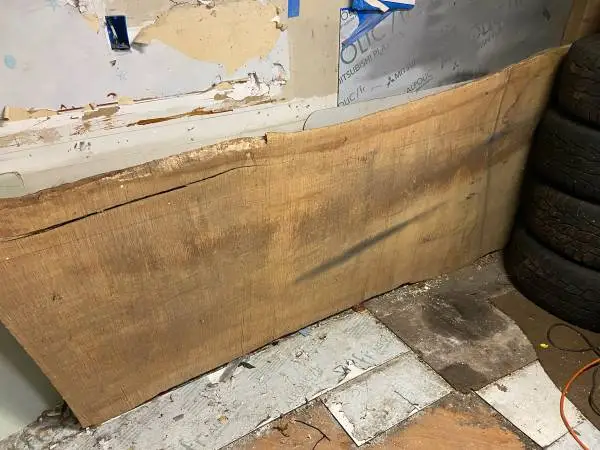 Oak slabs