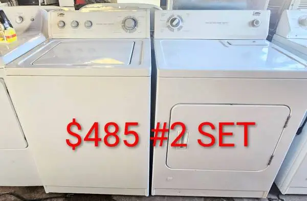 Washer and GAS dryer sets
