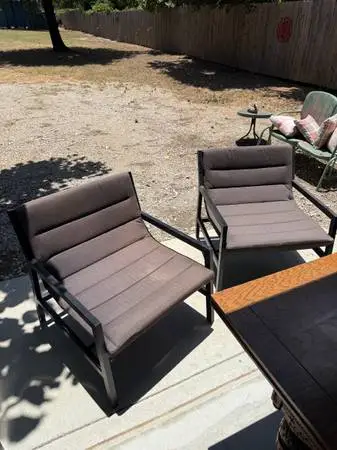 Nice Pair of Oversized Lounge Chairs for Game Room Man Cave etc