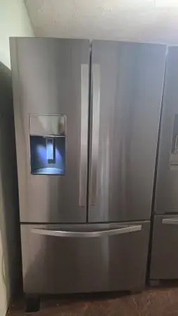 Stainless steel bottom freezer