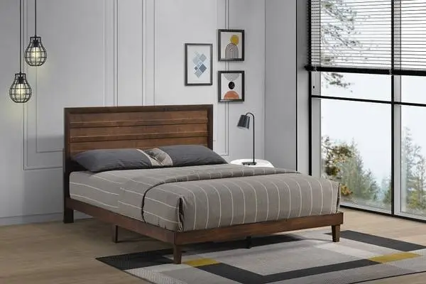 $0 Down!New wood bed and queen mattress
