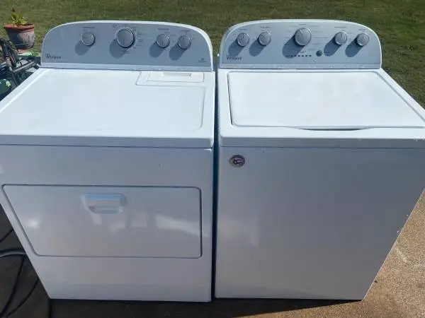 whirlpool washer and dryer