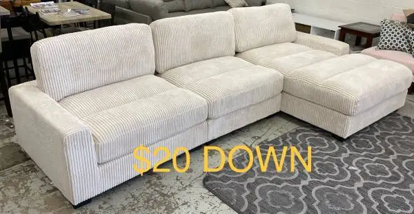 New 3pc modular Sectional. come check out