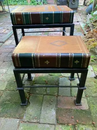 A pair of coffee stand
