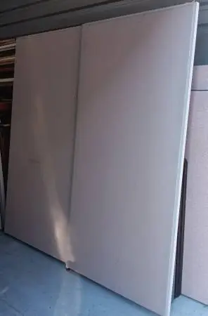 Tall Cubicle Partitions-Wall Panels,72 High,Lt.Beige,Room Dividers 36W