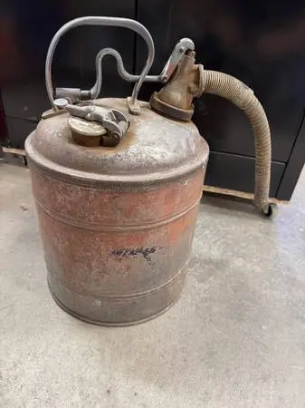 Gas Can - Vintage Great Patina - All parts present