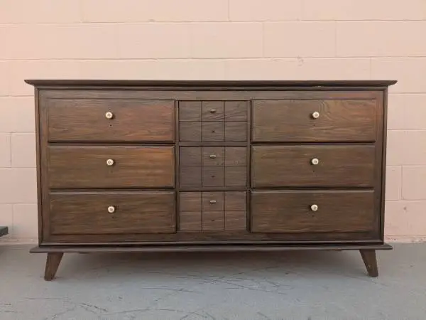 Vintage modern regency wood dresser
